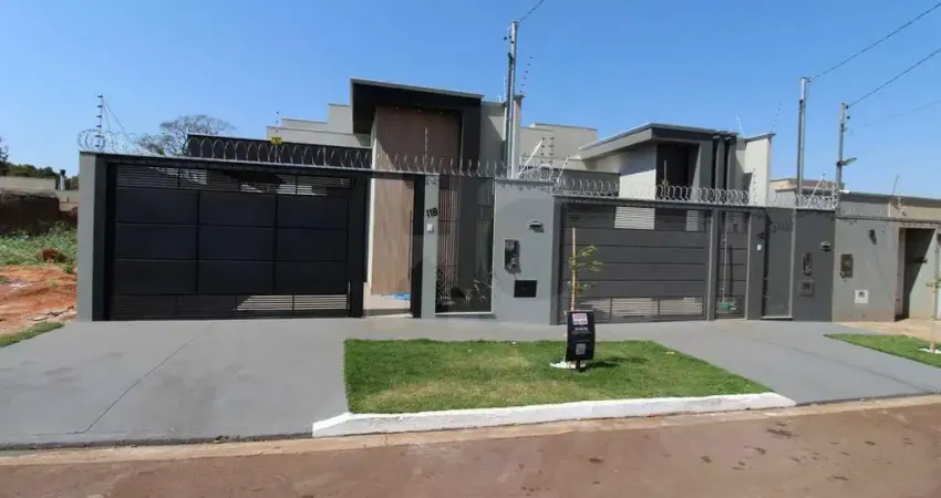 Casa com 3 quartos à venda na Rua João Vieira de Menezes, 110 e 118, Jardim Jatobá, Campo Grande