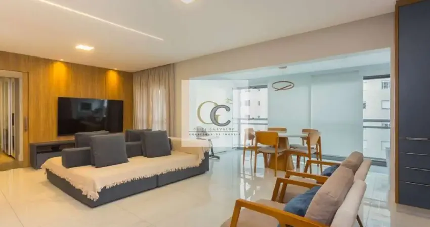 Apartamento à venda em Perdizes - 147m² com 3 suítes, 3 vagas, andar alto, vista livre.