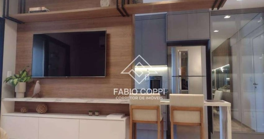 Apartamento com 3 dormitórios à venda, 70 m² por R$ 450.000,00 - Hyde Park Residence - Bauru/SP