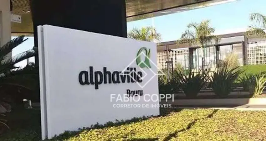 Terreno à venda, 969 m² por R$ 1.452.000,00 - Alphaville - Bauru/SP