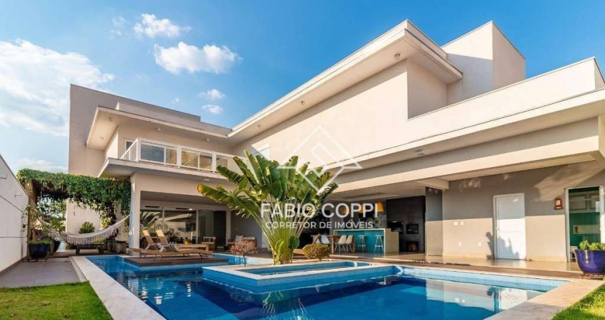Casa com 4 dormitórios à venda, 570 m² por R$ 4.200.000 - Residencial Ilha de Capri - Bauru/SP