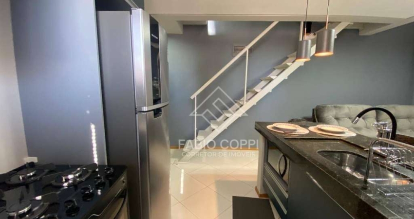 Apartamento Duplex com 1 dormitório à venda, 50 m² por R$ 400.000,00 - Soho Loft Duplex - Bauru/SP