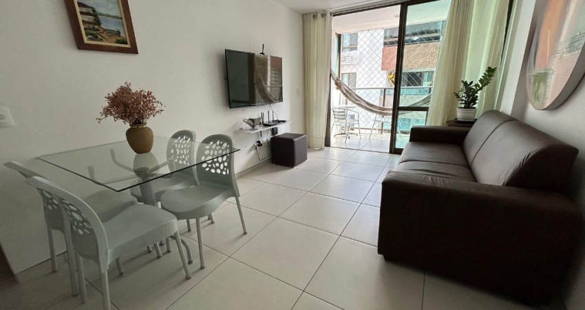 ALUGO APARTAMENTO MOBILIADO NO CORAÇÃO DO CABO BRANCO A POUCOS PASSOS DO MAR