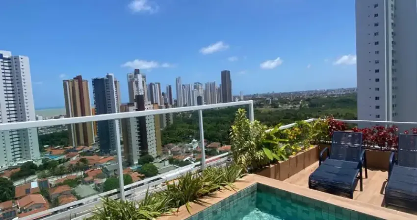 Apartamento com 2 quartos para alugar na Rua Manoel Gualberto, Miramar, João Pessoa