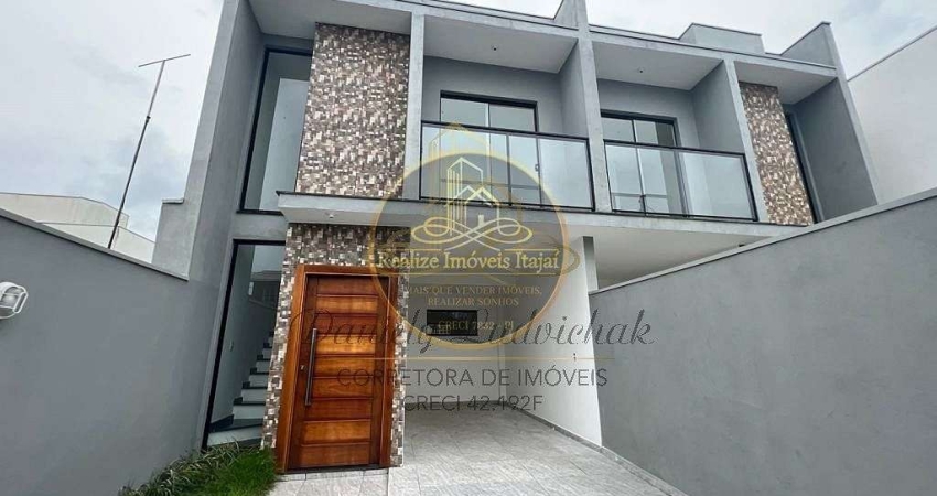 Sobrado com 1 demi-suíte e 2 dormitórios à venda, 97 m² por R$ 580.000 - Cidade Nova - Itajaí/SC