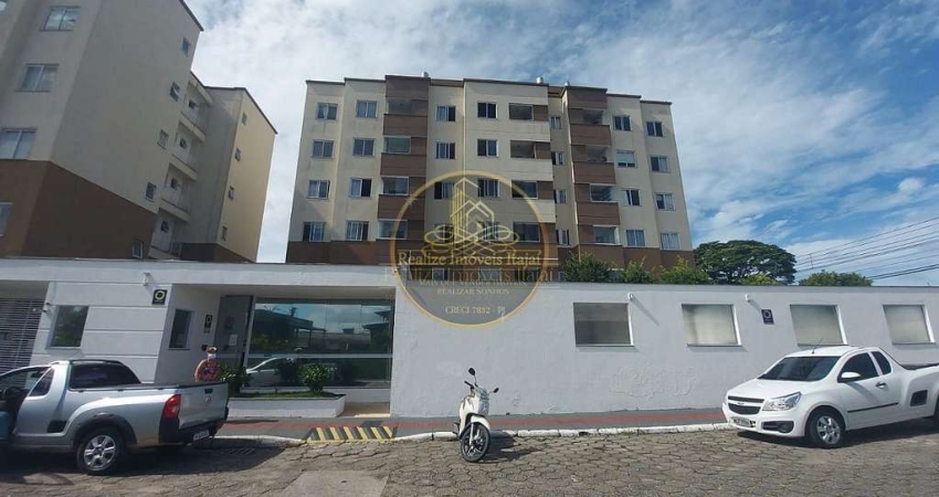 Apartamento com 1 Suíte + 1 Dormitório, semi-mobiliado à venda, 65 m² por R$ 428.000 - Cordeiros Parte Alta- Itajaí/SC