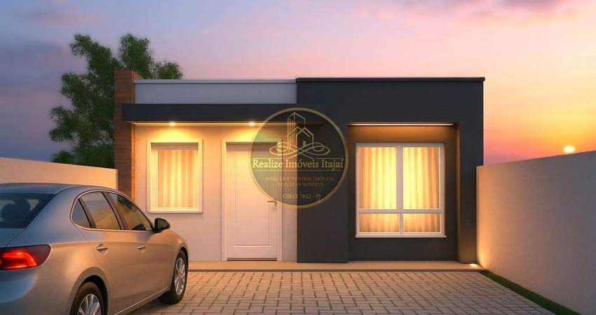 Casa com 1 Suíte + 1 dormitório à venda, com 68 m² por R$ 400.000,00 - Portal 1 - Itajaí/SC