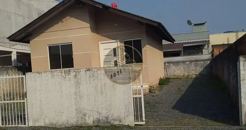 Casa sozinha com terreno 2 dormitórios à venda, 47 m² por r$ 430.000,00 - santa regina - itajaí/sc