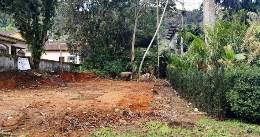 Terreno em condomínio fechado para venda na Massaguaçu em Caraguatatuba