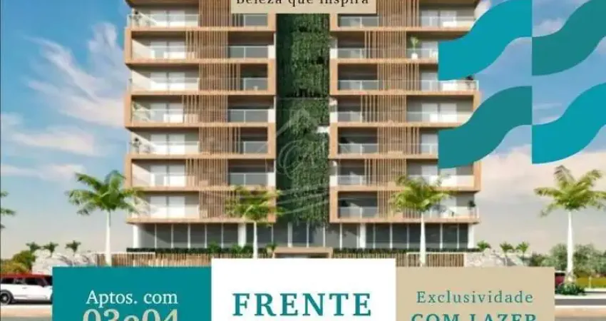 LANÇAMENTO ALTO PADRÃO! APARTAMENTO FRENTE MAR COM 03 OU 04 DORMITÓRIOS, PORTO NOVO, CARAGUATATUBA/SP