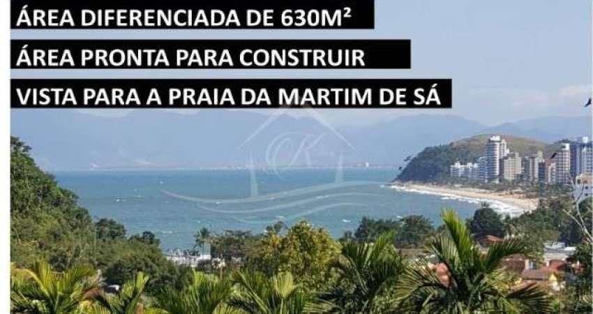 Terreno à venda no Martim de Sá, Caraguatatuba 