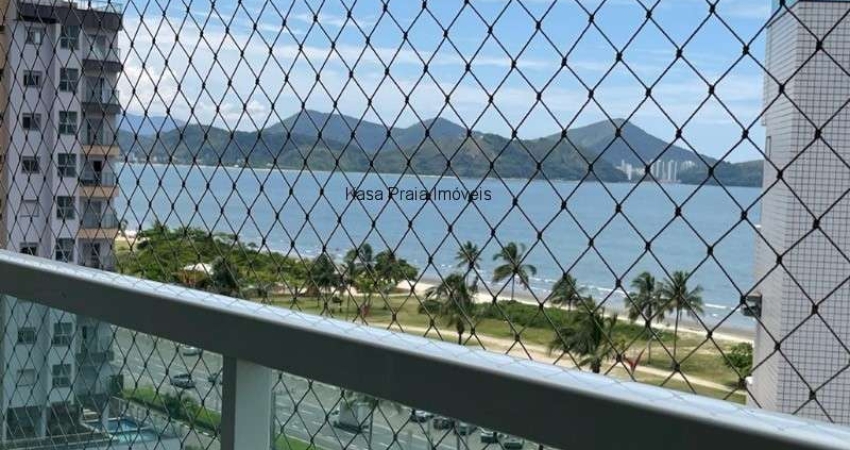apartamento para locação frente mar em caraguatatuba