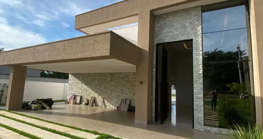 Casa em condomínio fechado com 4 quartos à venda na Rua dos Pequizeiros, 925, Residencial Villa Verde, Senador Canedo
