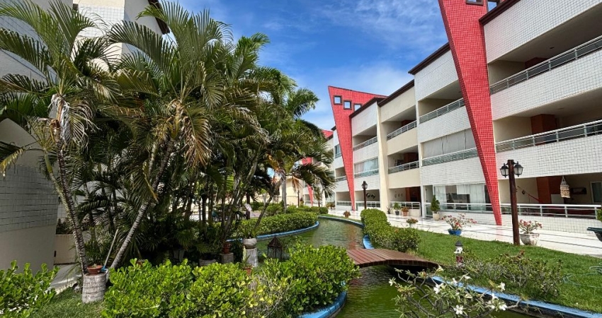 Apartamento com porteira fechada, 02 quartos, próximo do Beach Park.