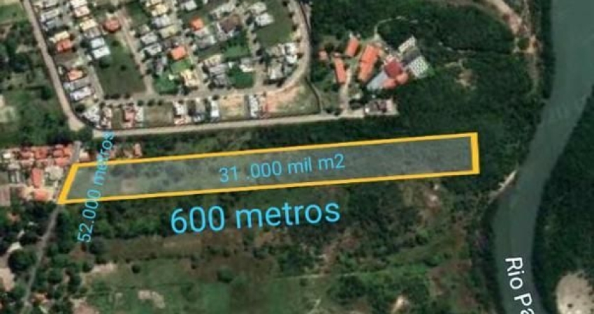 Terreno à venda ao lado no Alphaville Fortaleza, medindo  31200 m2
