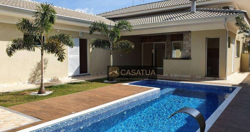 Casa com 3 dormitórios à venda, 323 m² por R$ 3.800.000,00 - Condomínio Porto Atibaia - Atibaia/SP
