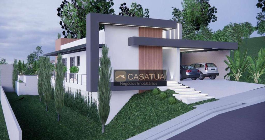 Casa com 3 dormitórios à venda, 327 m² por R$ 2.200.000,00 - Condomínio Residencial Shamballa III - Atibaia/SP