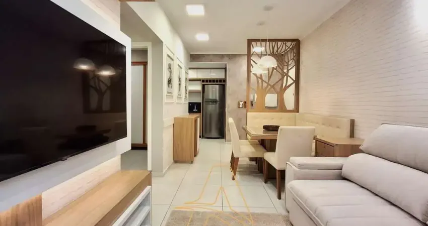 Apartamento mobiliado com 2 dormitórios no bairro salto do norte