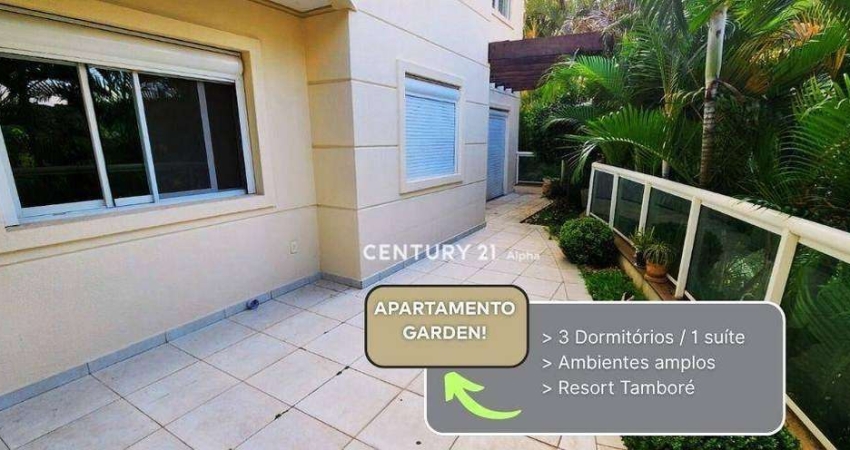 Apartamento Garden com 3 dormitórios para alugar, 165 m² por R$ 10.330,00/mês -  Alphaville - Santana de Parnaíba/SP