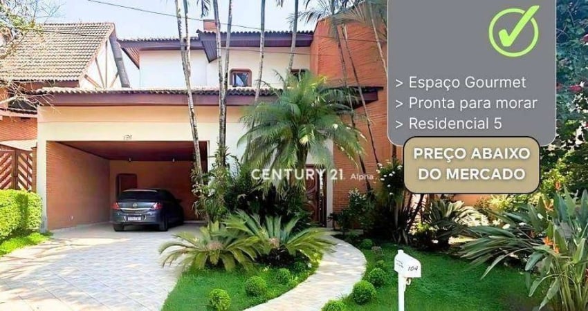 Casa em condomínio fechado com 4 quartos à venda na Alameda das Tulipas, 10, Alphaville, Santana de Parnaíba