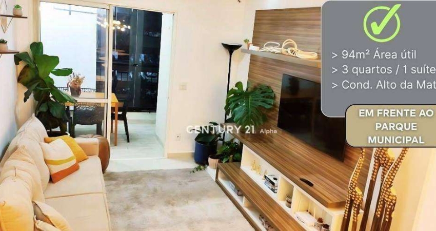 Apartamento com 3 dormitórios à venda, 94 m² por R$ 860.000,00 - Jardim Tupanci - Barueri/SP