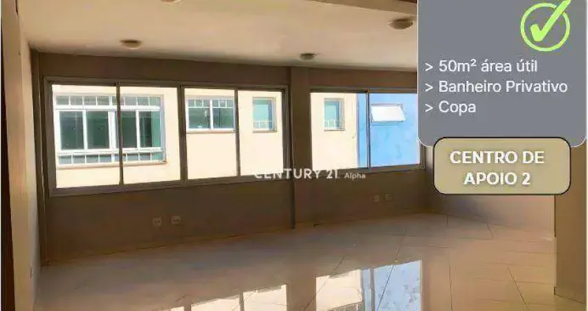 Sala para alugar, 50 m² por R$ 2.250,00/mês - Centro de Apoio II (Alphaville) - Santana de Parnaíba/SP