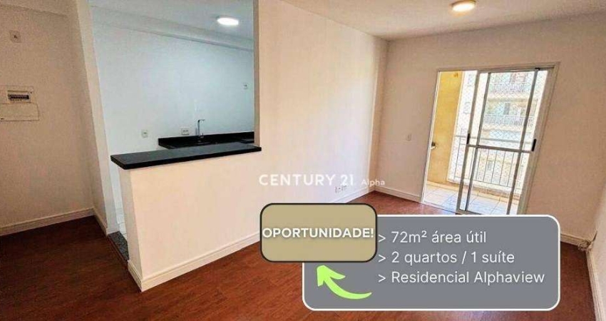 Apartamento com 2 dormitórios à venda, 72 m² por R$ 425.000,00 - Jardim Tupanci - Barueri/SP