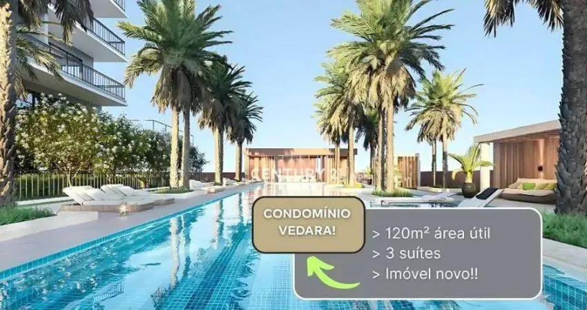 Apartamento com 3 dormitórios à venda, 120 m² por R$ 1.750.000,00 - Centro Comercial Jubran - Barueri/SP