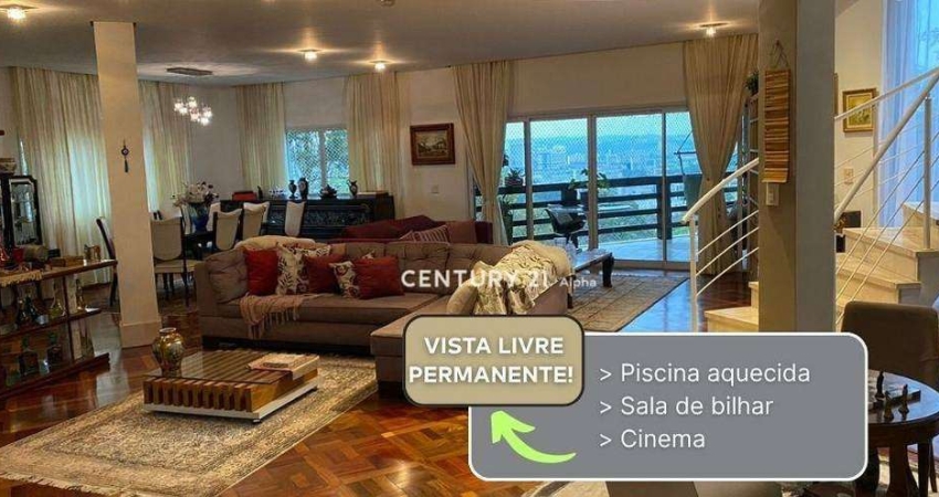 Casa com 4 dormitórios, 860 m² - venda por R$ 8.500.000,00 ou aluguel por R$ 35.000,02/mês - Residencial Tamboré - Barueri/SP