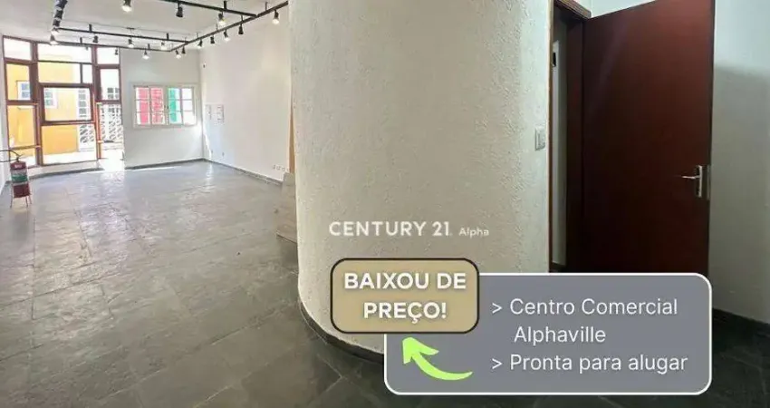 Sala para alugar, 48 m² por R$ 1.250/mês - Centro Comercial Alphaville- Barueri/SP