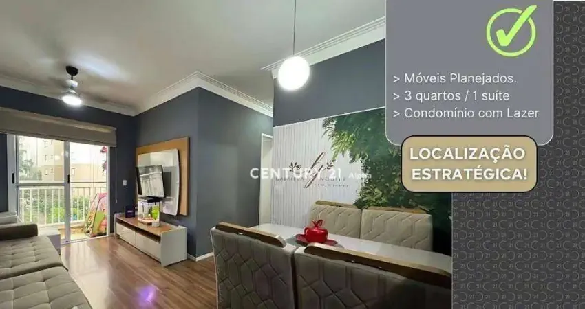 Apartamento a venda com tres dormitorios em Barueri