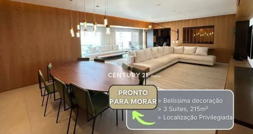 Apartamento com 3 suítes à venda, 215 m² por R$ 4.350.000 - Alphaville Industrial - Barueri/SP