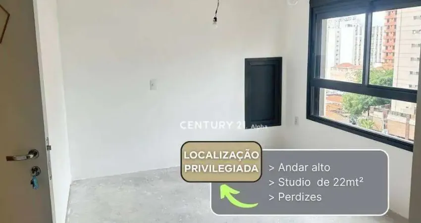 Studio com 1 dormitório à venda, 22 m² por R$ 380.000,00 - Perdizes - São Paulo/SP