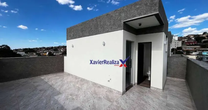 Cobertura com 2 dormitórios à venda, 96 m² por r$ 430.000,00 - mangueiras (barreiro) - belo horizonte/mg