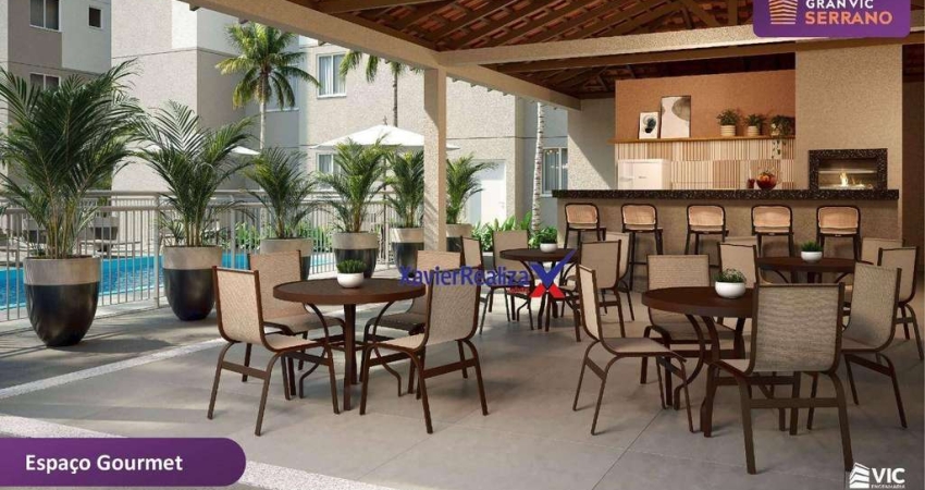 Apartamento com 2 dormitórios à venda, 47 m² por R$ 267.729,76 - Borba Gato - Sabará/MG