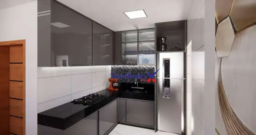 Apartamento com 3 dormitórios à venda, 78 m² por R$ 530.000 - Cabral - Contagem/MG