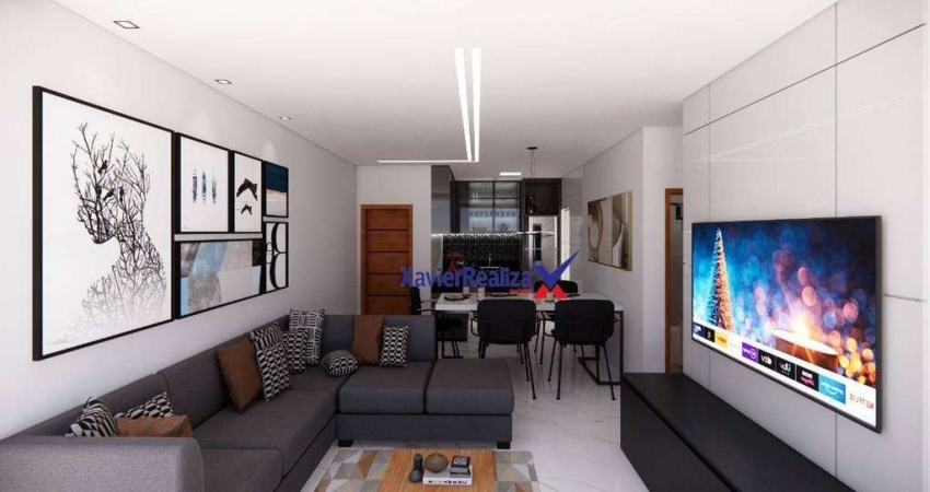 Cobertura com 3 dormitórios à venda, 148 m² por R$ 1.100.000 - Cabral - Contagem/MG
