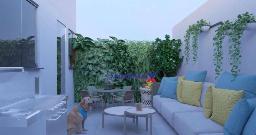 Casa com 2 dormitórios à venda, 50 m² por R$ 317. - Chácaras Reunidas Santa Terezinha - Contagem/MG
