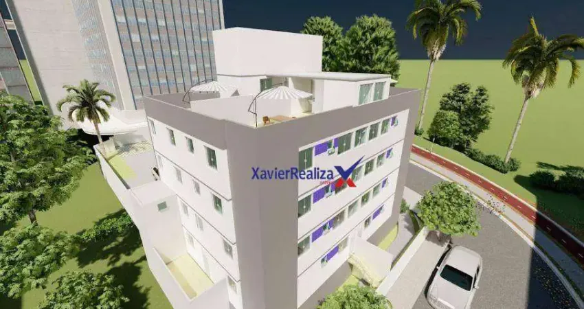 Apartamento garden com 2 dormitórios à venda, 47 m² por r$ 305.000 - são cosme de cima (são benedito) - santa luzia/minas gerais