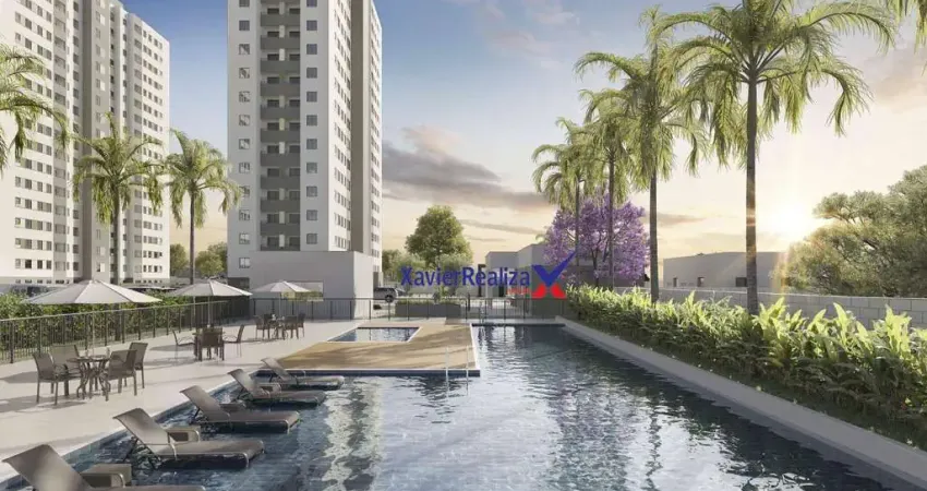 Apartamento com 2 dormitórios à venda, 45 m² por R$ 260.000,00 - Parque das Cachoeiras - Betim/MG