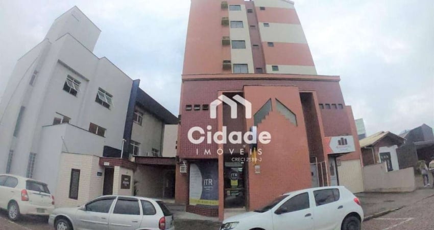 Apartamento com 1 dormitório para alugar, 76 m² por R$ 1.400,00/mês - Centro - Jaraguá do Sul/SC