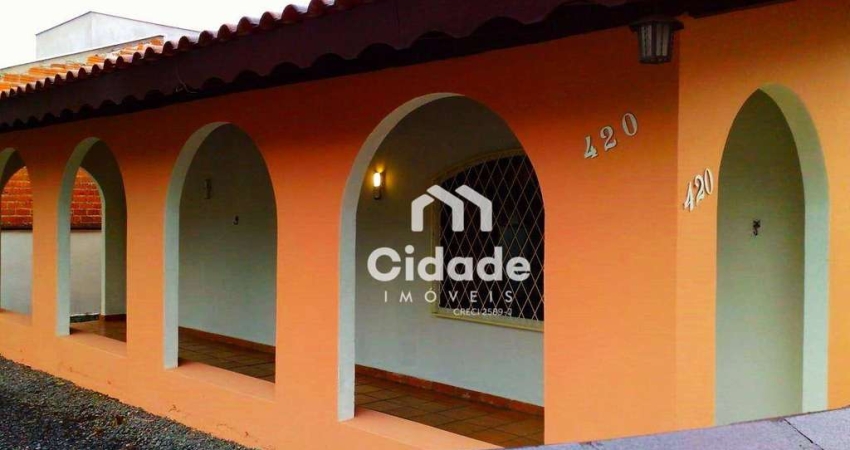 Casa com 4 dormitórios para alugar, 152 m² por R$ 3.500,00/mês - Chico de Paulo - Jaraguá do Sul/SC