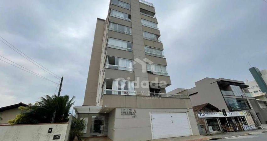 Apartamento com 1 suíte + 2 demi-suítes para alugar, 124 m² por R$ 3.790/mês - Centro - Jaraguá do Sul/SC