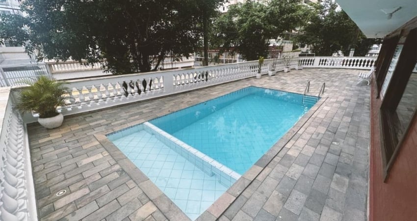 Apartamento mobiliado de 1 dormitório, com vista mar no bairro Tupi em Praia Grande/SP