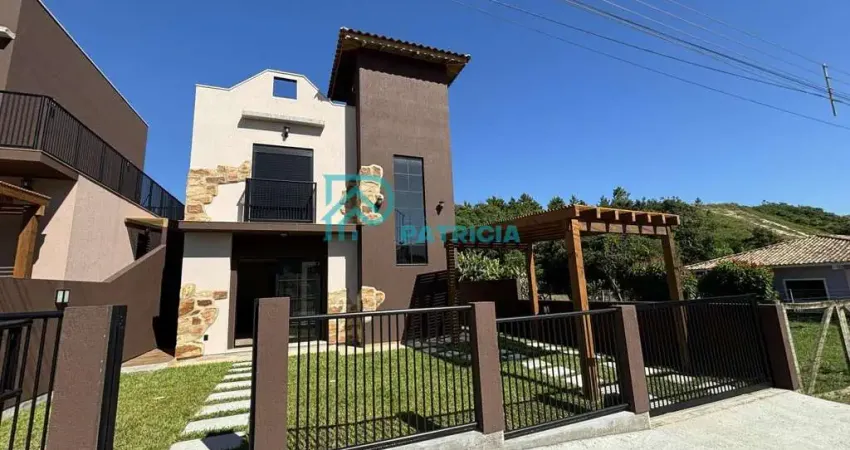 Sobrado para Locação em Garopaba, Areias do Macacu, 3 dormitórios, 3 suítes, 3 banheiros, 1 vaga