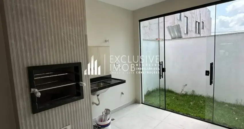 Vendo casa térrea - 03 quartos - churrasqueira - excelente acabamento - condomínio completo - área gourmet