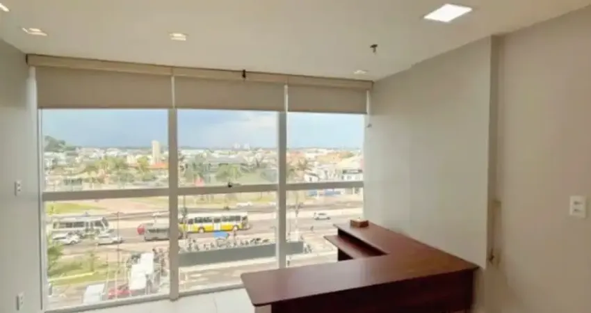 Alugo sala comercial no parque office - vista para augusto montenegro- ampla - excelente localização