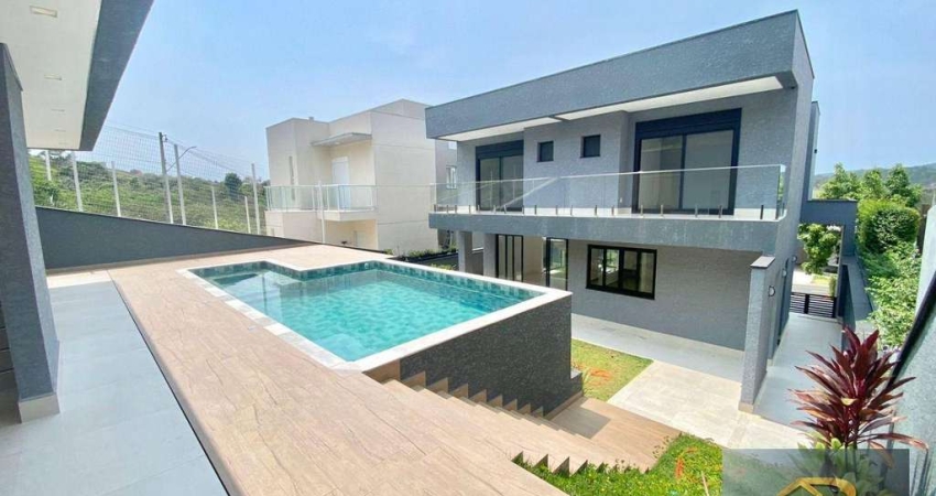 Casa com 3 dormitórios, 330 m² - venda por R$ 2.800.000,00 ou aluguel por R$ 15.000,00/mês - Condomínio Residencial Campos do Conde - Bragança Paulista/SP