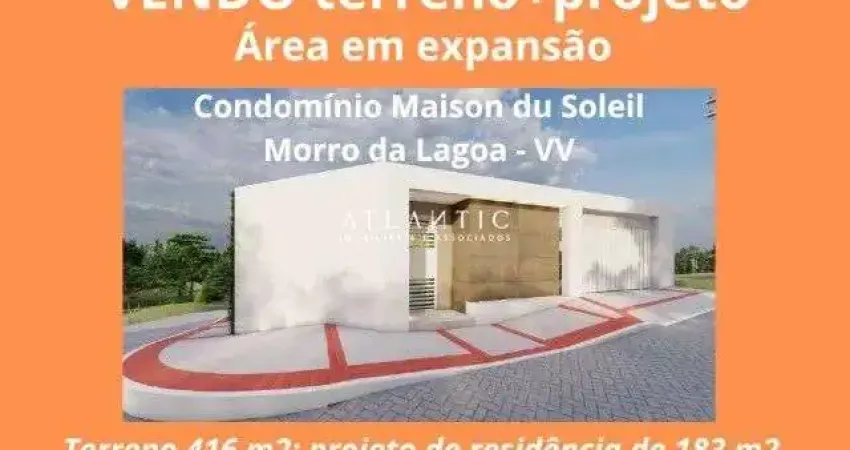 Terreno em condomínio fechado à venda no Morro da Lagoa, Vila Velha 