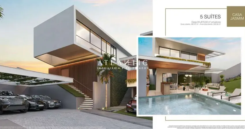 Casa Jasmim com mais de 600m2 no Botanical Exclusive Home
